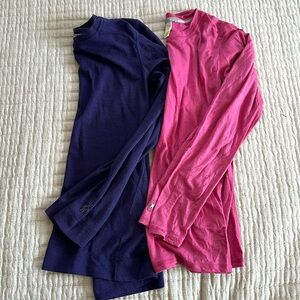 Smartwool Layering Tops Shirts Women’s Medium Lot of 2 Long Sleeve